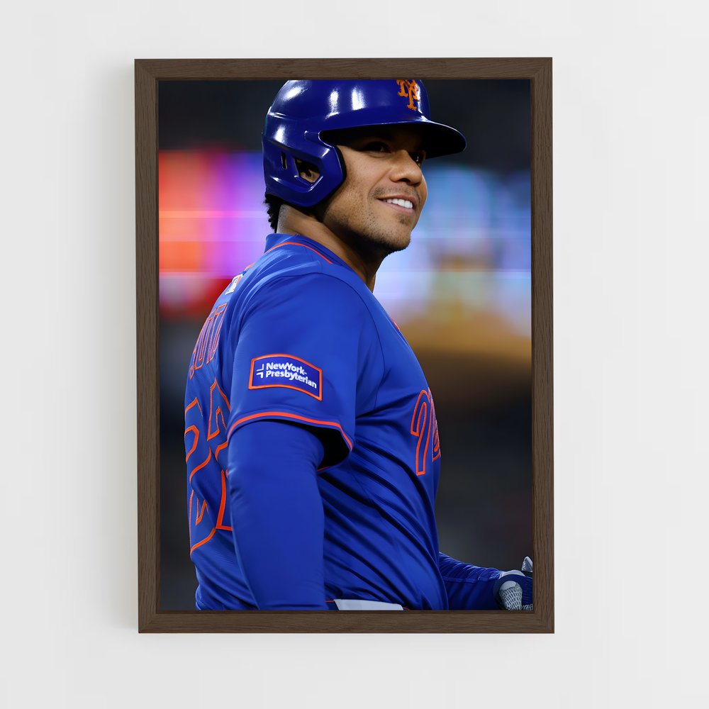 Poster Home Run Smile – affiche Baseball (vue 5)